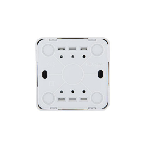Переключатель проходной 1-кл. 1п ОП Viola 10А IP20 бел. LEZARD 751-0200-105 Переключатель проходной 1-кл. 1п ОП Viola 10А IP20 бел. LEZARD 751-0200-105