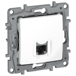IEKETIKA Розетка компьютерная RJ45 категория 6 UTP 6722531 белый IEK