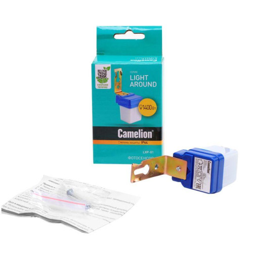 Фотореле LXP-01 1400Вт Camelion 6464 Фотореле LXP-01 1400Вт Camelion 6464
