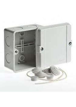 Коробка ОП Тусо распаячная 98х98х60мм сер. IP65 Ruvinil 67048