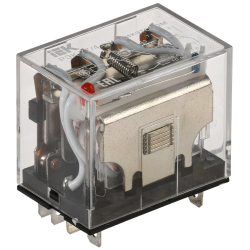 Реле РЭК77/4 с индикацией 10А 12В DC IEK