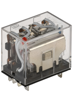 Реле РЭК77/4 с индикацией 10А 12В DC IEK