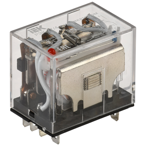 Реле РЭК77/4 с индикацией 10А 12В DC IEK