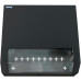 Шкаф коммутационный NTSS (NTSS-SOHO5U-BL) настенный 5U 520x140мм пер.дв.стекл несъемн.бок.пан. 80кг черный 11кг 480мм IP20 металл