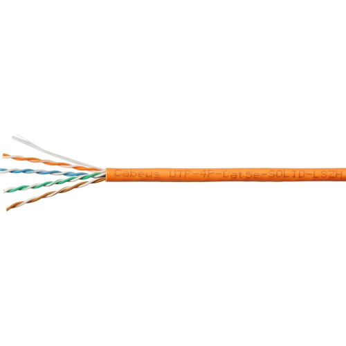 Cabeus UTP-4P-CAT.5E-SOLID-LSZH