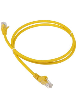 Патч-корд Lanmaster LAN-PC45/U6-1.0-YL UTP RJ-45 вил.-вилка RJ-45 кат.6 1м желтый LSZH