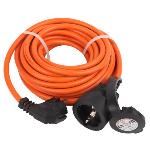 Удлинитель-шнур 1х10м с заземл. 16А IP20 UPx-1e-3х1.5-10m ПВС 3х1.5 (бухта) Эра Б0046815