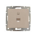 Розетка компьютерная СП Rain RJ45 16А IP20 механизм крем. LEZARD 703-0388-139 Розетка компьютерная СП Rain RJ45 16А IP20 механизм крем. LEZARD 703-0388-139