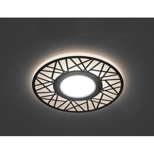 Светильник встраиваемый с LED подсветкой Feron CD991 потолочный MR16 G5.3 белый Светильник встраиваемый с LED подсветкой Feron CD991 потолочный MR16 G5.3 белый