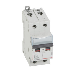 Авт.выкл.DX3 2П B25A 10kA/16kA LEGRAND