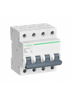 City9 Set Автоматический выключатель C 1A 4P 4,5kA