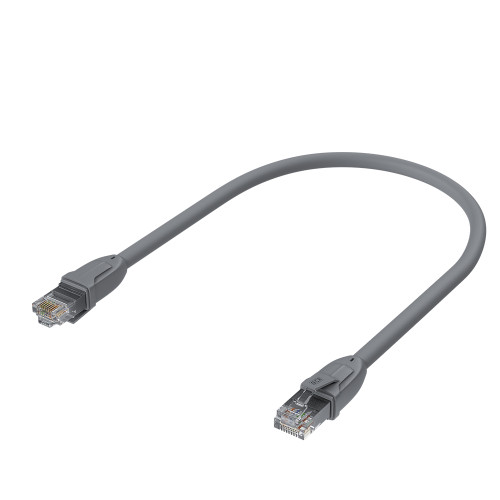 Greenconnect RJ45(m) - RJ45(m) Cat. 6 UTP  0.3м серый