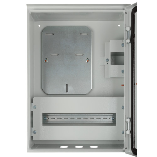 Корпус металлический ЩУРН-3/12, 480х350х165 мм, IP54, RAL7035 светло-серый LITE