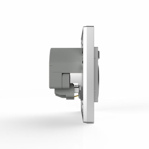 Розетка 1-м СП Pixel с заземл. с 2-мя заряд. устр. USB тип A+A механизм алюм. TOKOV ELECTRIC TKE-PX-R1U2A-C03 Розетка 1-м СП Pixel с заземл. с 2-мя заряд. устр. USB тип A+A механизм алюм. TOKOV ELECTRIC TKE-PX-R1U2A-C03