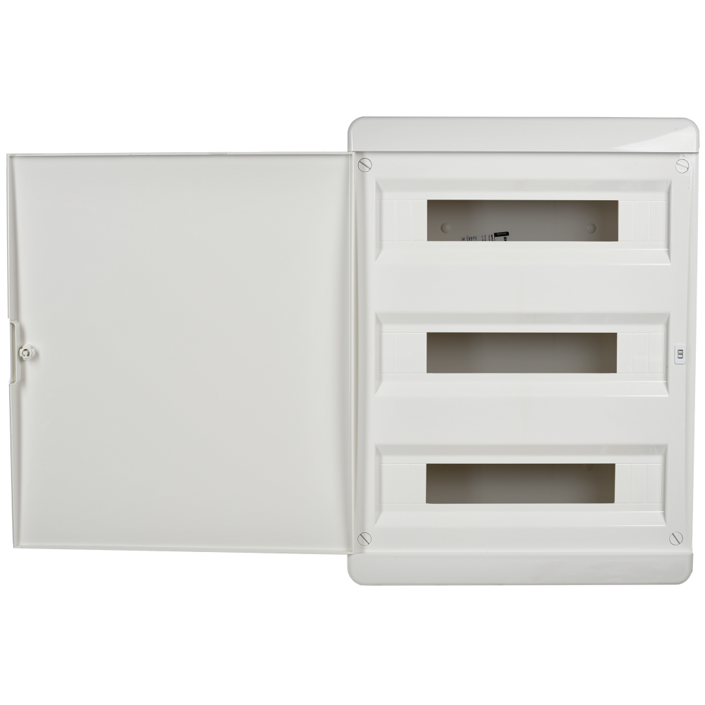 TEKFOR Корпус пластиковый ЩРВ-П-54 IP41 белая дверь IEK
