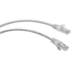 Патч-корд Cabeus PC-FTP-RJ45-CAT.6-1M-LSZH F/UTP RJ-45 вил.-вилка RJ-45 кат.6 1м серый LSZH