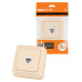 Розетка компьютерная (RJ-45) открытой установки IP20, сл. кость 