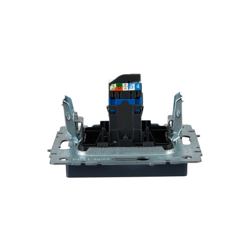 BRITE Розетка компьютерная RJ45 кат.6 РК11-БрМ маренго IEK BRITE Розетка компьютерная RJ45 кат.6 РК11-БрМ маренго IEK
