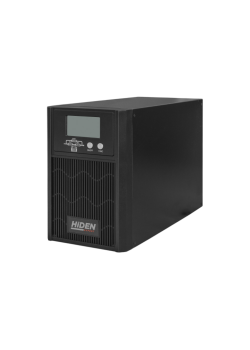 ИБП HIDEN EXPERT HE11001S, встроенные АКБ в корпусе (3х9А/ч), 1 kVA/1 kW (PF=1)/ Online Tower UPS