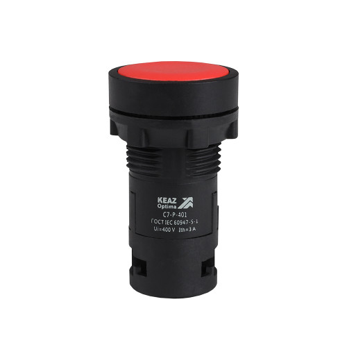 Кнопка OptiSignal Compact D22 C7-P-401 красная 1НЗ XB7NA42