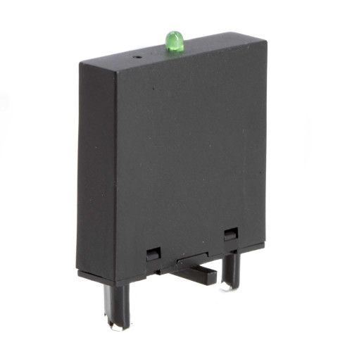 Модуль индикации и защиты, LED зелёный+Варистор (A1+), 240V AC/DC Модуль индикации и защиты, LED зелёный+Варистор (A1+), 240V AC/DC