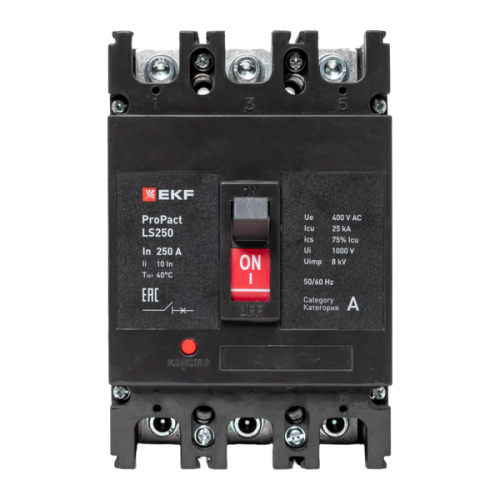 ProPact LS250 160А 3P 25кА EKF