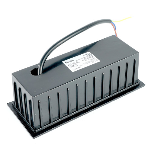 Светодиодный светильник Feron LN012-1 встраиваемый 5W 4000K, IP65, черный