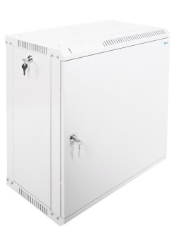 Шкаф телекоммуникационный настенный разборный ЭКОНОМ 12U (600 × 350) дверь металл