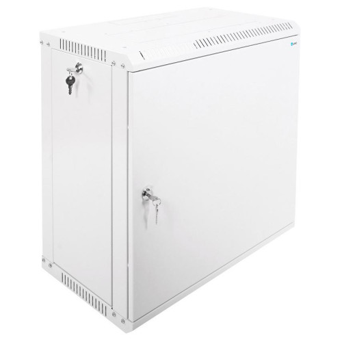 Шкаф телекоммуникационный настенный разборный ЭКОНОМ 12U (600 × 350) дверь металл