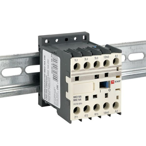 Контактор МКЭ-1 16А 1NO 24В AC EKF Контактор МКЭ-1 16А 1NO 24В AC EKF