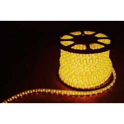 Дюралайт светодиодный Feron LED-F3W 3-х жильный , желтый, 2,88Вт/м 72LED/м 50м 220V