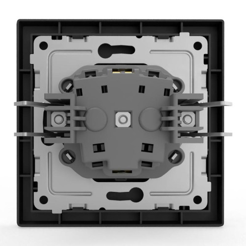 Розетка 1-м СП Pixel 16А IP20 с заземл. защ. шторки в сборе карбон TOKOV ELECTRIC TKE-PX-R1FZSF-C14 Розетка 1-м СП Pixel 16А IP20 с заземл. защ. шторки в сборе карбон TOKOV ELECTRIC TKE-PX-R1FZSF-C14