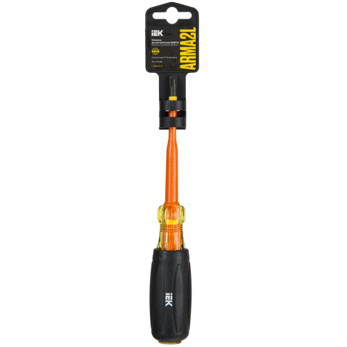 ARMA2L 5 Отвертка диэлектрическая SLIM PH/SL2х100 Т3 IEK ARMA2L 5 Отвертка диэлектрическая SLIM PH/SL2х100 Т3 IEK