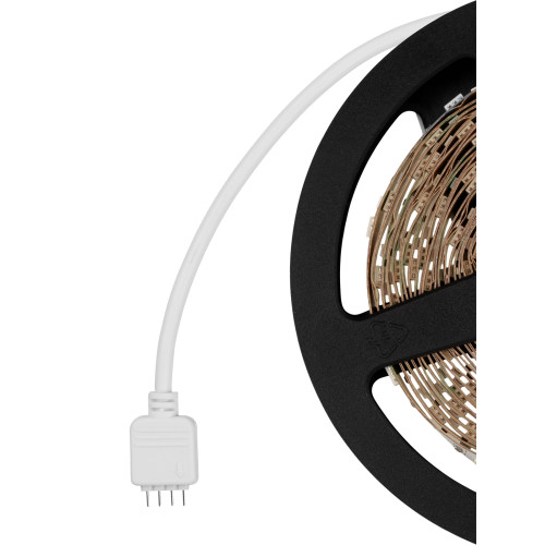 Лента светодиодная SMD5050+SMD2835 60LED/м-IP20-12 В-8 Вт/м-RGB+3000 К (5 м) TDM