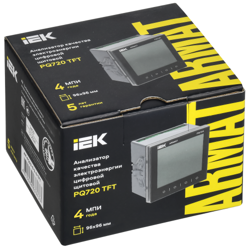 ARMAT Анализатор качества электроэнергии PQ720 IEK ARMAT Анализатор качества электроэнергии PQ720 IEK