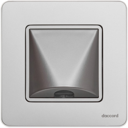 INSPIRIA Вывод кабеля с зажимом для кабеля алюминий INSPIRIA Вывод кабеля с зажимом для кабеля алюминий