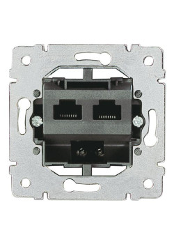 Розетка компьютерная 2-м Galea Life RJ45 кат.3 PRO21 механизм Leg 775936