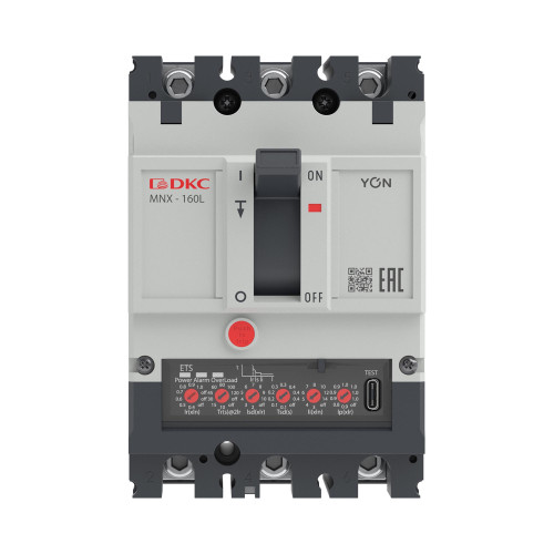 Авт. выкл. YON pro MNX160L 3P 160A 70kA при AC415V расц. ETS Авт. выкл. YON pro MNX160L 3P 160A 70kA при AC415V расц. ETS