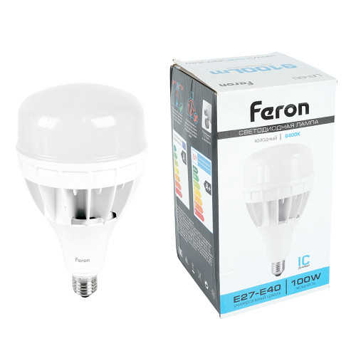 Лампа светодиодная Feron LB-65 E27-E40 100W 175-265V 4000K