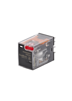 Реле 6A 4CO 230VAC тест кнопка LED