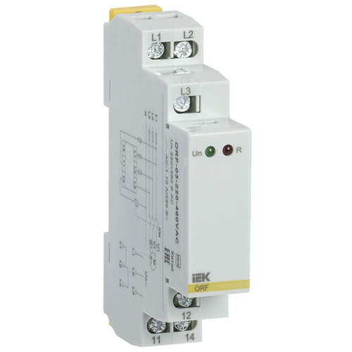 Реле контроля фаз ORF-03 трехфазное 220-460В AC IEK