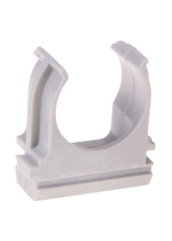 Держатель для труб (клипса) d16мм сер. Урал Пак АТ-50116-100