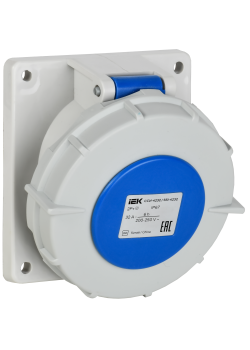 Розетка встраиваемая ССИ-4232 32А-6ч/220В 2P+PE IP67 IEK