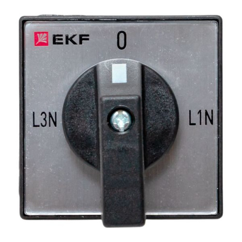 ПК-1-84 10А 4P для вольтметра (фазное напряжение) IP65 EKF