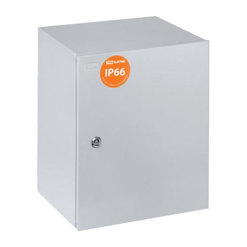 Корпус металлический ЩМП-1-0 IP66 (395х310х220) TDM Корпус металлический ЩМП-1-0 IP66 (395х310х220) TDM
