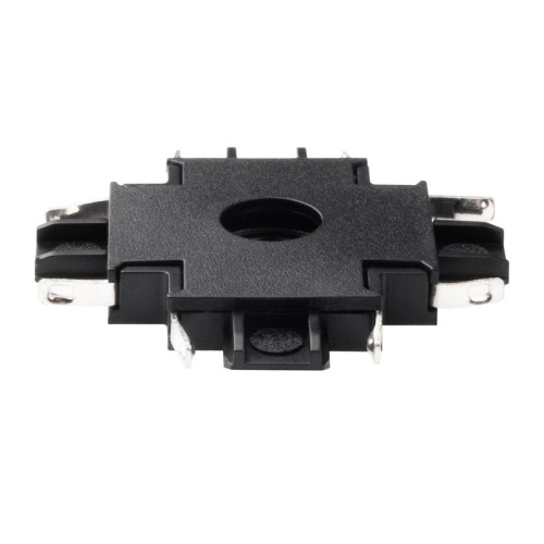 Коннектор MTR16 CX-BL X-обр. накладной шинопровод низковольтный Pro черн. JazzWay 5057357 Коннектор MTR16 CX-BL X-обр. накладной шинопровод низковольтный Pro черн. JazzWay 5057357