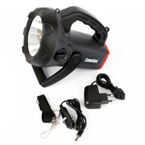 Фонарь аккумуляторный 2931R2 LED CREE 10Вт аккум. 4В 4А.ч 220В/12В карбон (кор.) Camelion 11459 Фонарь аккумуляторный 2931R2 LED CREE 10Вт аккум. 4В 4А.ч 220В/12В карбон (кор.) Camelion 11459