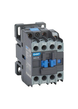 Контактор NXC-18 18А кат. 220В AC 1НО+1НЗ AC-3 (R) CHINT 836904