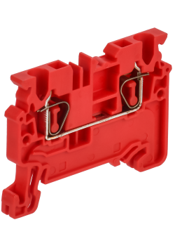 ARMAFIX Клемма пружинная CX2.5 проходн. красная IEK