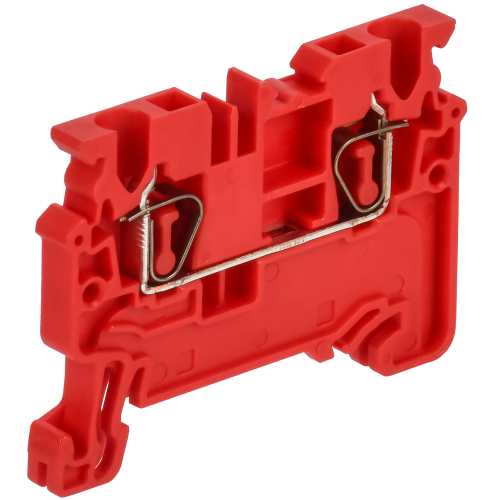 ARMAFIX Клемма пружинная CX2.5 проходн. красная IEK